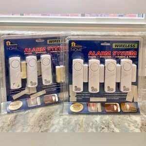Innovage Home Wireless Alarm System - White (Set of 7 Sensors)